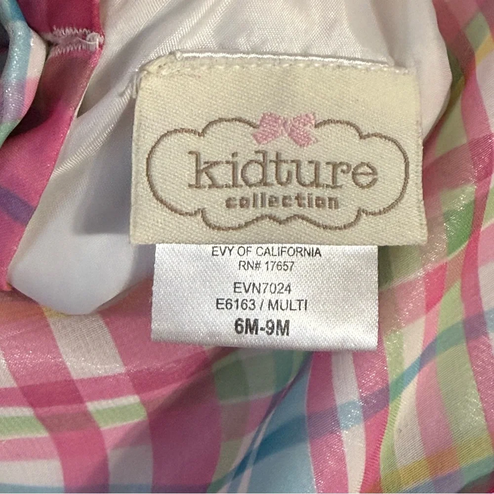 Colorful Plaid Baby‎ Dress